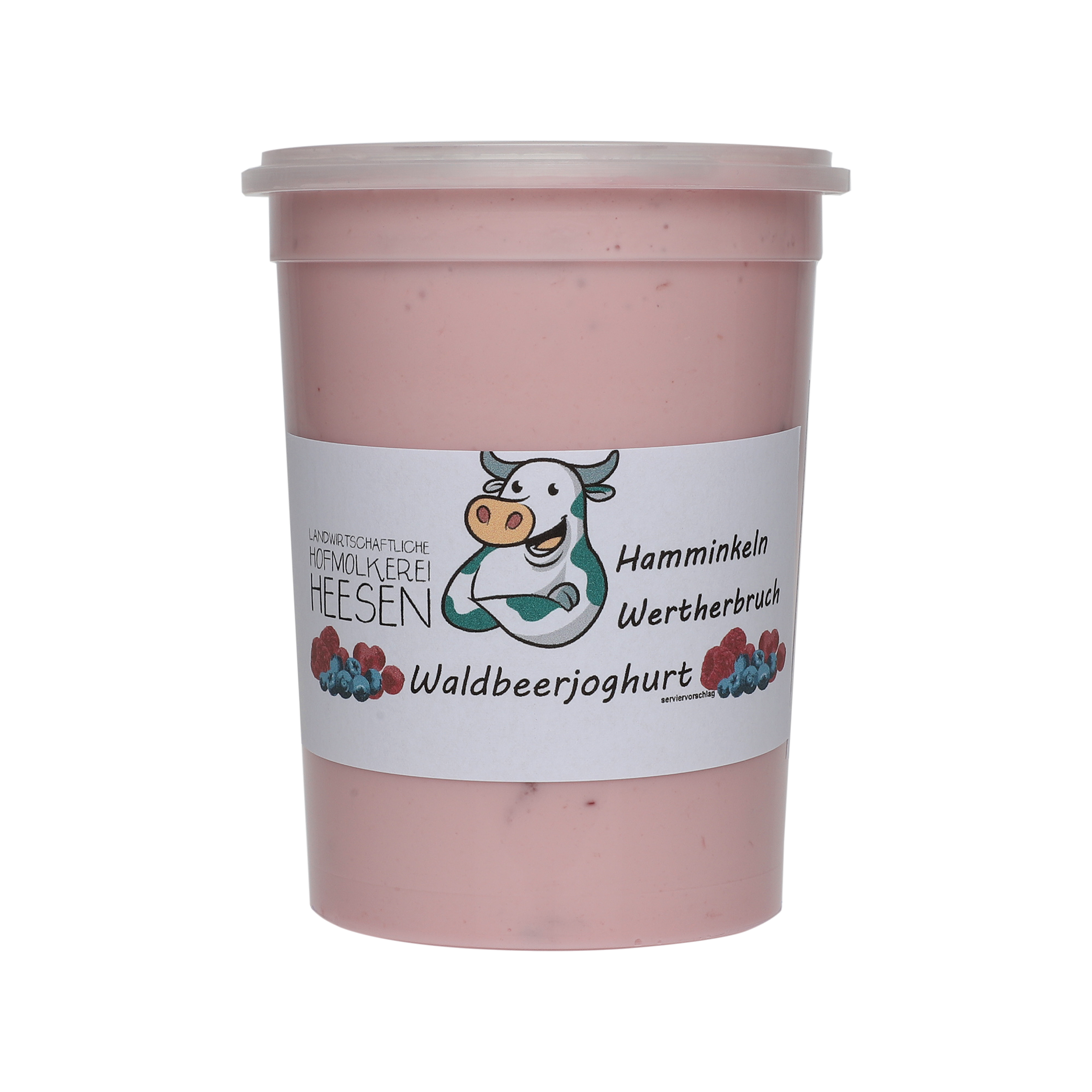 24_Milchhof Heesen 500g Waldbeer Joghurt neu