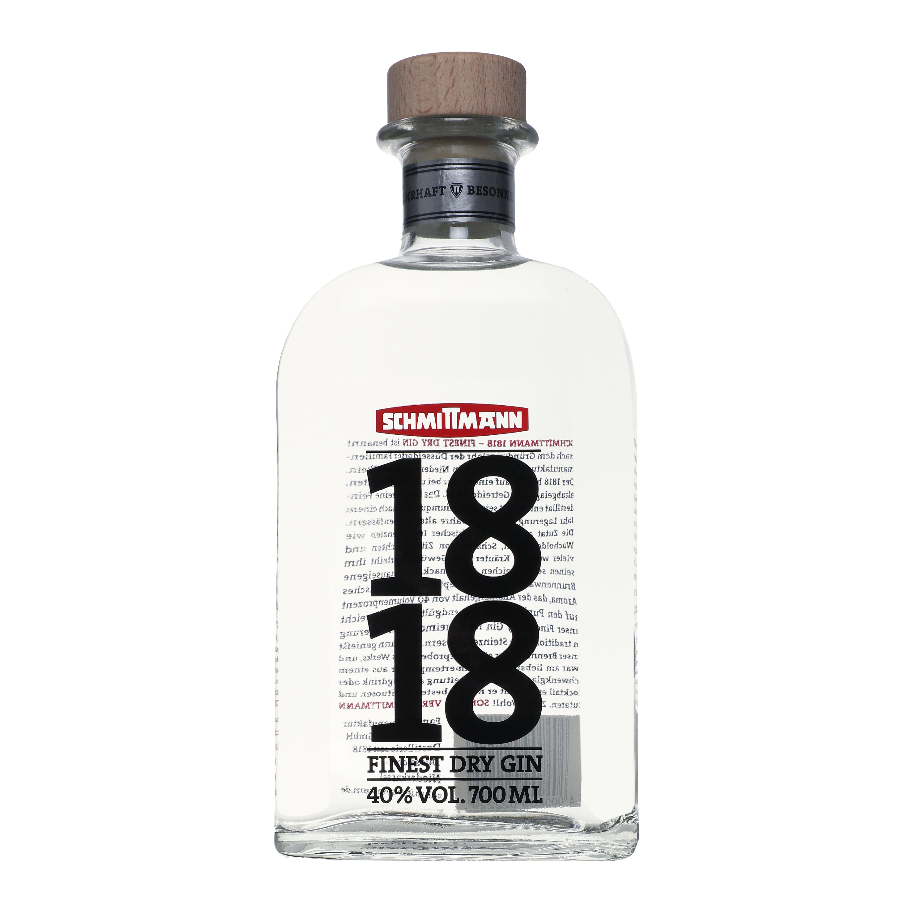 44_Schmittmann Gin 1818 40% 0,7L