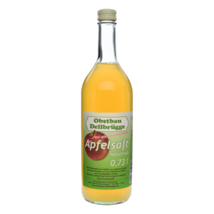 4_Obstbau Dellbrügge Apfelsaft naturtrüb 0,73l Flasche