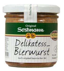 4_Sostmann Delikatess-Bierwurst_140gGlas