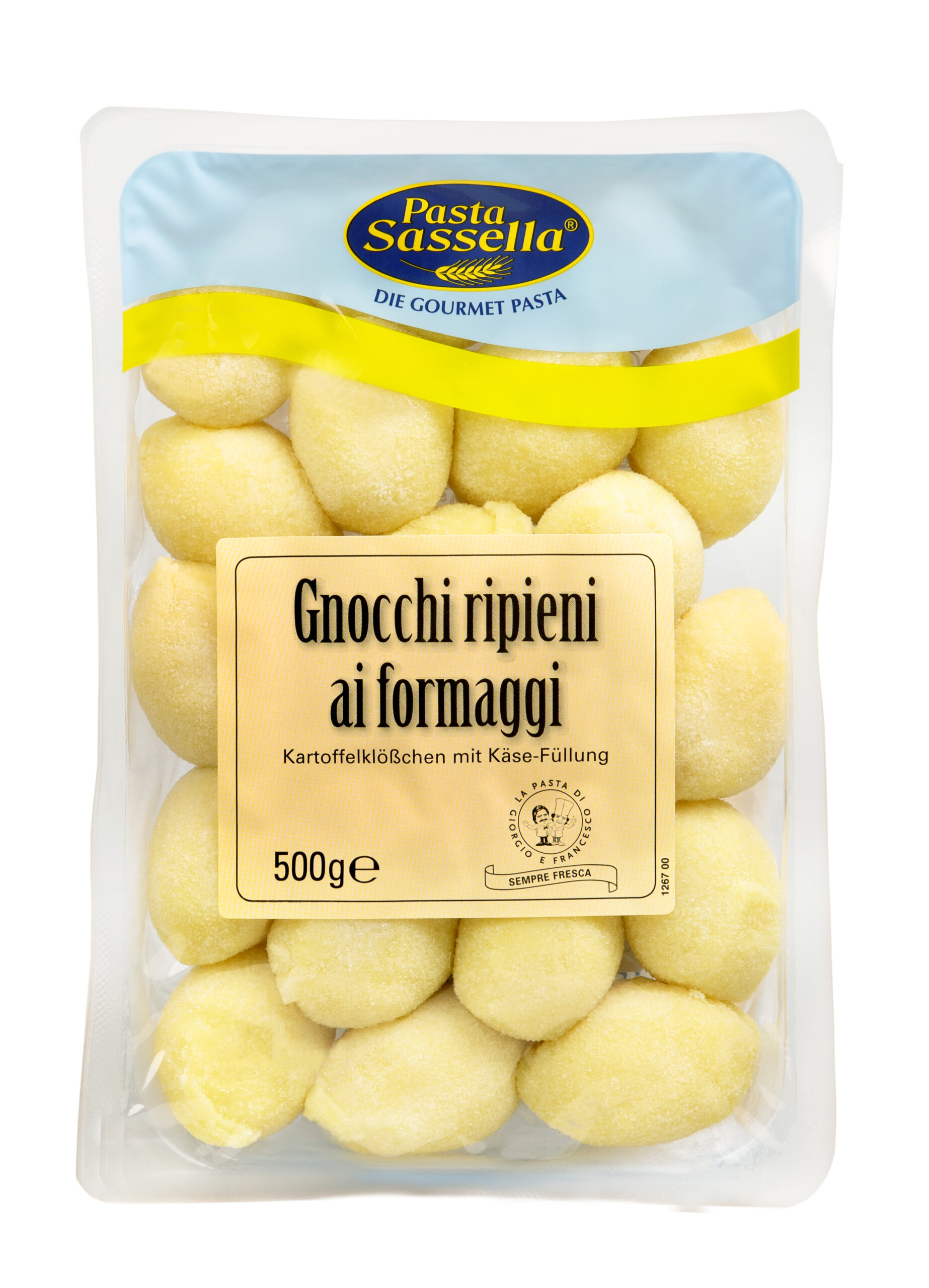 62_Pasta Sassella_Gnocchi al formaggi 500g