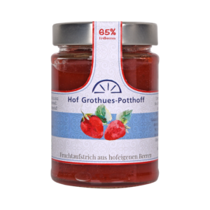7_Hof Grothues-Potthoff Erdbeer Fruchtaufstrich 340g Glas