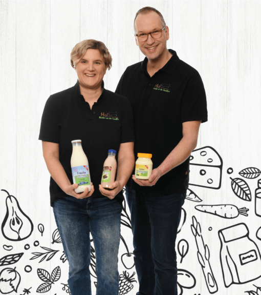 Hof Becker vor der Sandfort: Milch & Joghurt