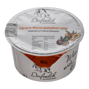 Dorfmilch Pfirsichmaracujajoghurt 180g