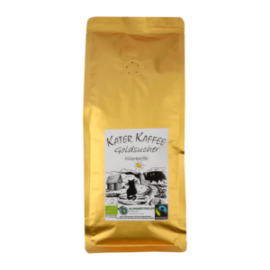 Kater Kaffee Bio Fairtrade Goldsucher Filterkaffee